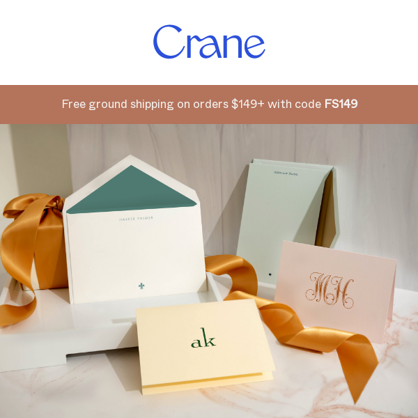 $99 Personalized Stationery Inside!