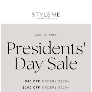 Last Chance: 25% Off Sitewide