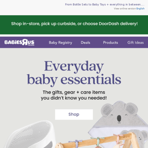 Wrap up these everyday baby essentials!💝