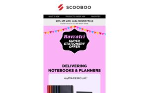 New Range of notebooks and planners from MyPaperclip-