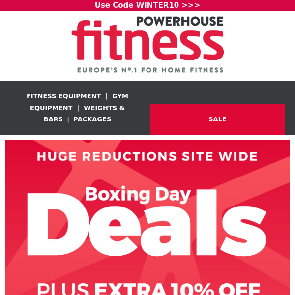 Europe's No.1 for Home Fitness - Powerhouse Fitness