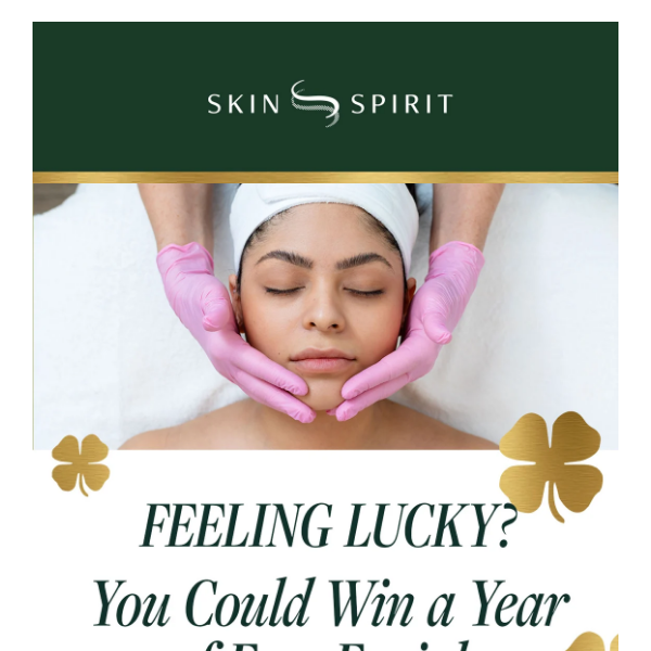 Contest alert: Win a year of facials✨