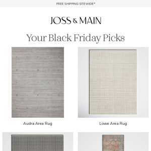 Audra Area Rug 📣  Up to 40% off for Black Friday 📣 
