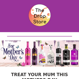 Mum’s the word… Mother’s Day is fast approaching, check out our new bundles for the special day.