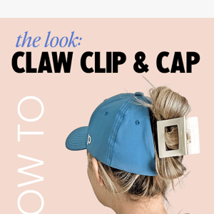 THE CLAW CLIP LOOK