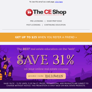 Halloween Savings Without the Scare 👻