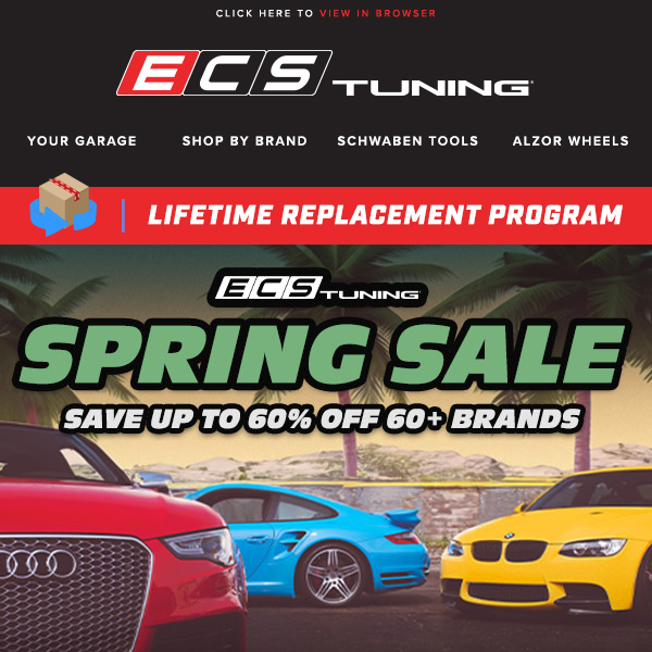 Up To 60% Off Spring Sale - Car Season Is Here!