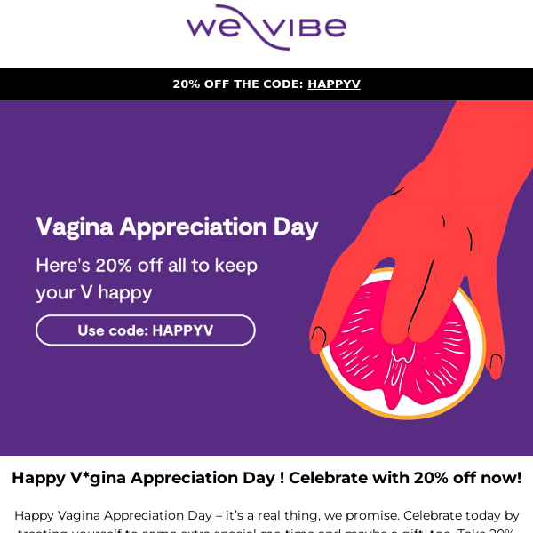 65% Off We-Vibe Coupon Code: (30 active) April 2024