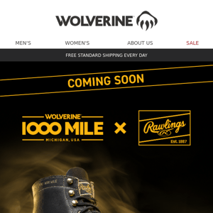 Coming Soon! 1000 Mile x Rawlings