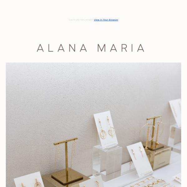 WEEKEND READY - Alana Maria Jewellery