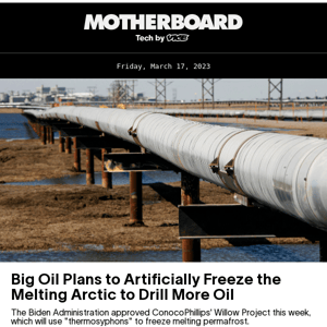 Big Oil Plans to Artificially Freeze the Melting Arctic to Drill More Oil