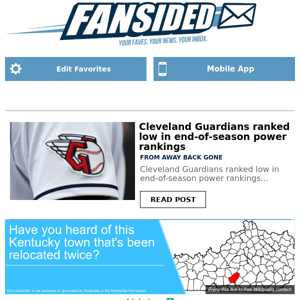 Cleveland Guardians ranked low in end-of-season power rankings