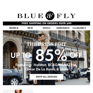 Up to 85% Off Spring 👗 SALE. Featuring: Oscar De La Renta, Halston, BCBGMAXAZRIA & More