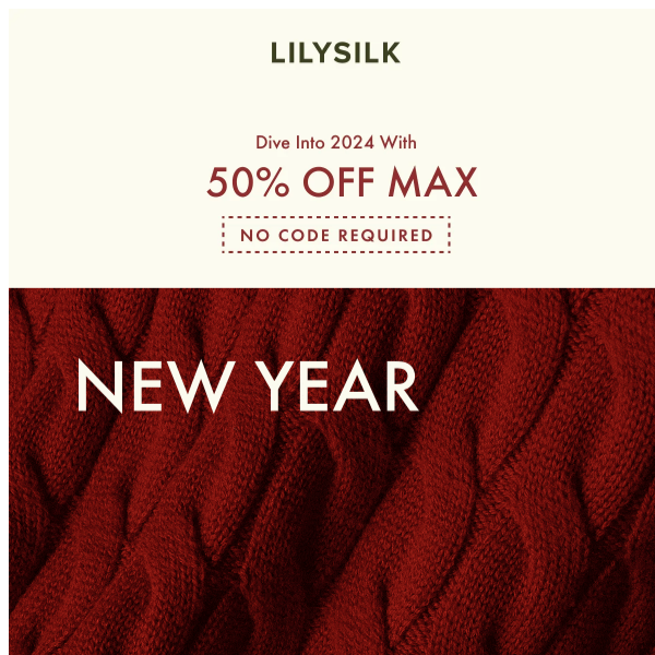 New Year With Unbeatable Deals | 50% OFF Max