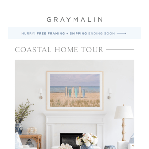 Coastal Home Tour
