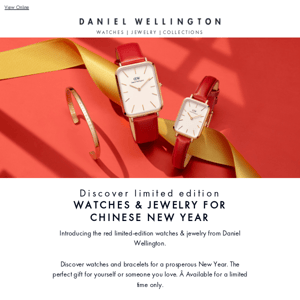 Introducing limited-edition watches & jewelry for a prosperous New Year!