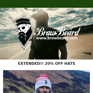 EXTENDED 20% OFF HATS