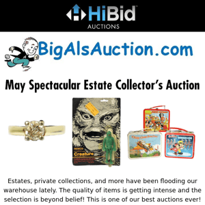 Spectacular Estate Collector's Auction - Bid Now!