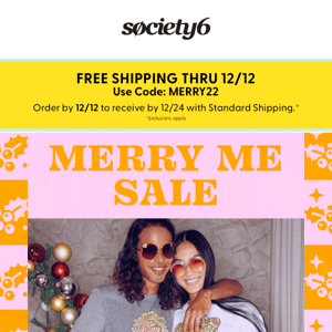 Up to 25% Off + FREE SHIPPING = 🤩 🫶