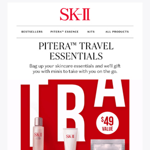 SK-II minis for our glow-be trekkers ✨