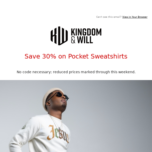 🚨 30% Off Pocket Sweatshirts