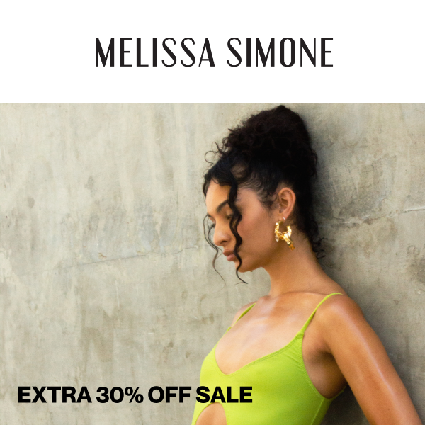 EXTRA 30% OFF SALE