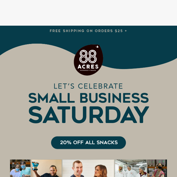 SMALL BIZ SATURDAY DEALS 🎉