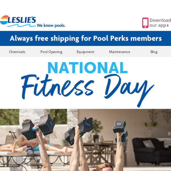 🏃 It's National Fitness Day! (Save Now)