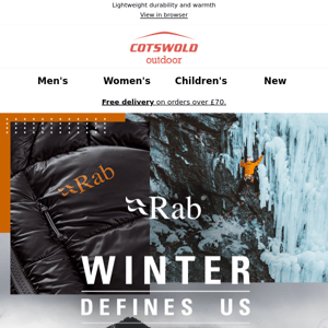 Rab | Winter Defines Us