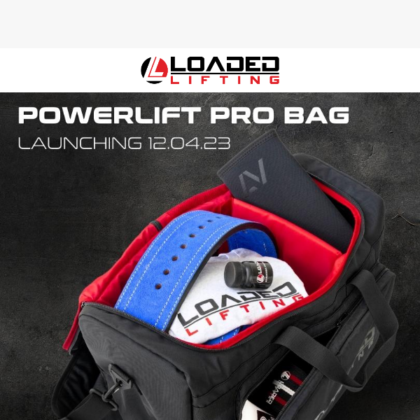 Introducing the Powerlift Pro Bag 🔥