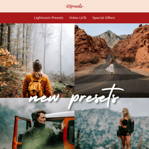 🍃 New Lightroom Presets: Hiking