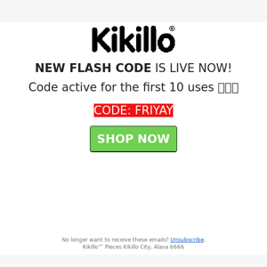 KIKILLO NEWEST FRIDAY FLASH SALE 🥰🥰🥰