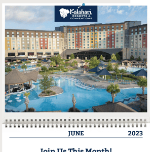 Experience the Best of Kalahari Resorts This Month!