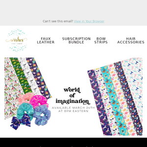 🦕🦄👑  Our World Of Imagination Collection is HERE!!!!!!