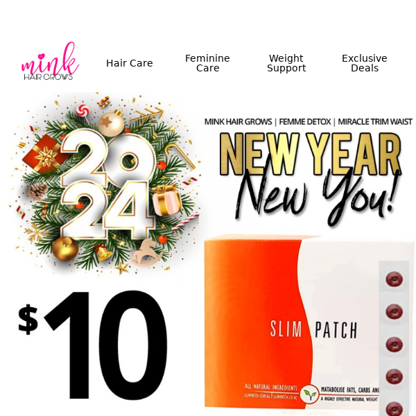 $10 Slim Patches, $29.99 Slim Tea & More!