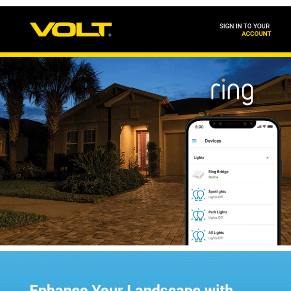 Enhance Your Landscape Lighting with Smart Lighting Systems