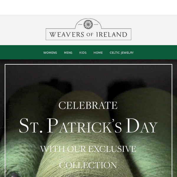 Celebrate St. Patrick’s Day: Exclusive Collection Special Offers (With A Gift To Go Green!)