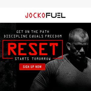 Have you signed up for DEF RESET?