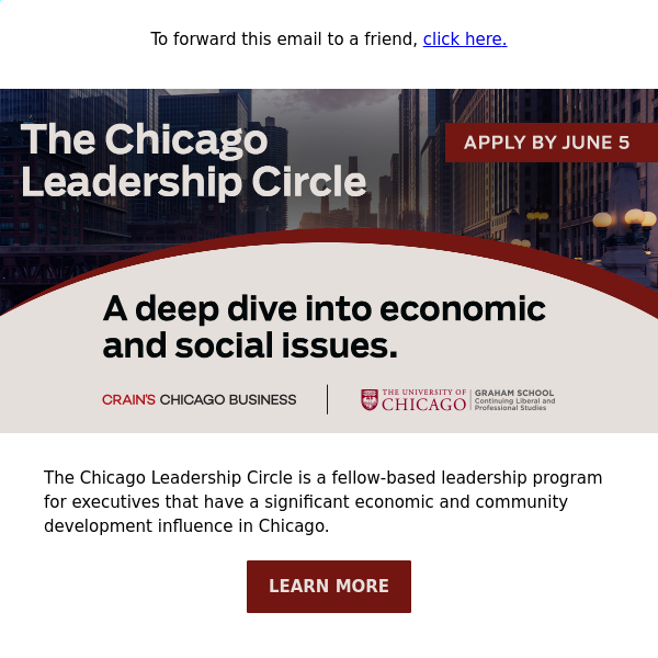 Gain insight into the economic and social issues affecting Chicago’s future