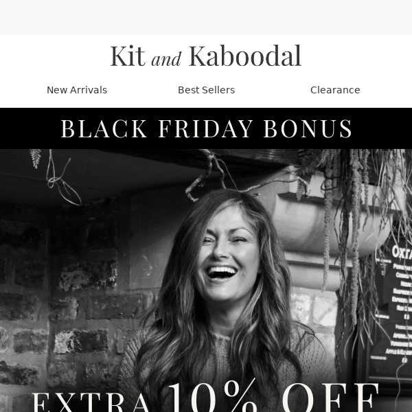 Extra 10% Off Sale - Black Friday Bonus
