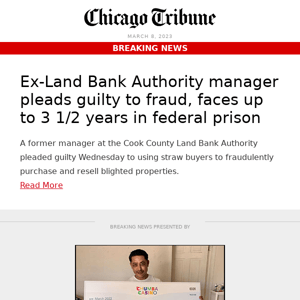 Ex-Land Bank Authority manager pleads guilty to fraud