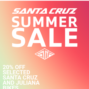 ☀️Santa Cruz Summer Sale is here! ☀️