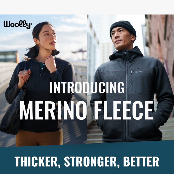 Introducing Merino Fleece