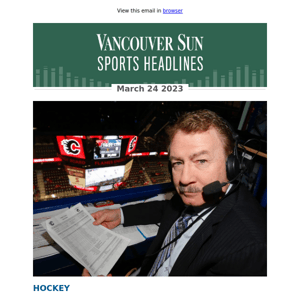 Colourful commentator John Garrett set to retire from Canucks broadcasts