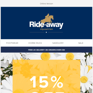 Ridingwear | Extra 15% off 🏇