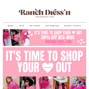 Shop Your 💗 Out! 30% Off! 💕