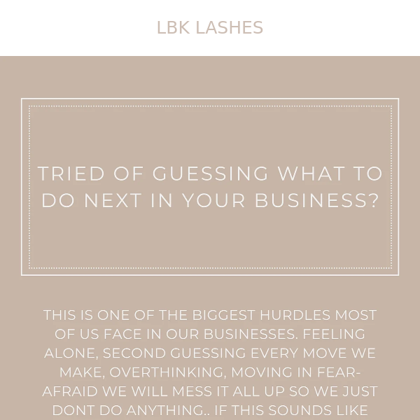 Expert Insights for Lash Business Owners | Business Seminar
