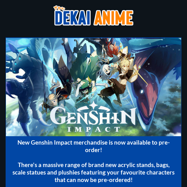 Genshin Impact Teyvat Paradise Character Mondstadt Series