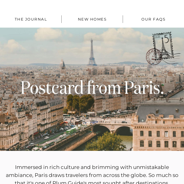 Postcard from Paris.