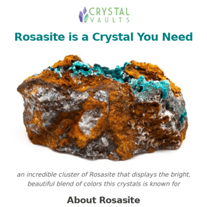 Negative vibes? Try Rosasite 😎